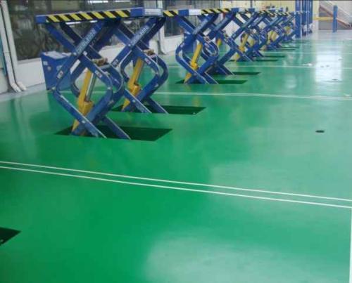 耐磨地坪漆出現破損了，怎么辦？